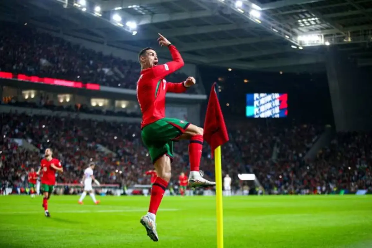Cristiano Ronaldo es uno de los astros en las Copas del Mundo de la FIFA