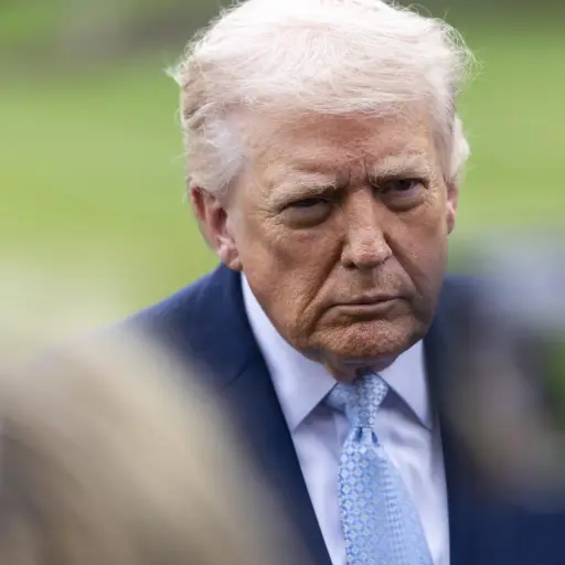 Donald Trump en la Casa Blanca ,EFE