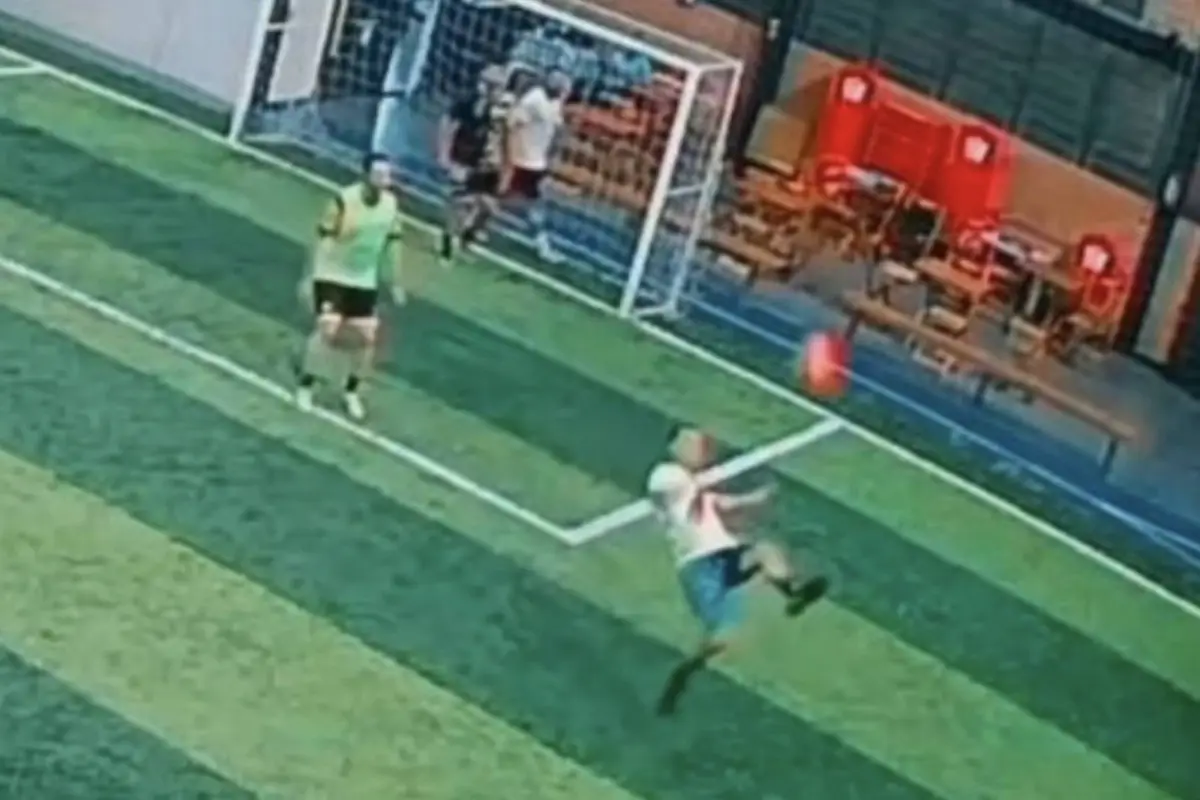 Influencer queda en coma tras hacer una chilena. , Captura de pantalla video de Instagram.