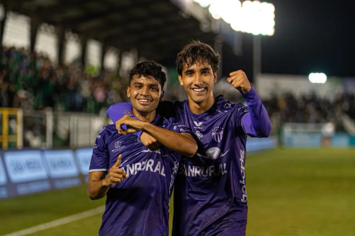 Celebración de Antigua ante Marquense - Antigua GFC