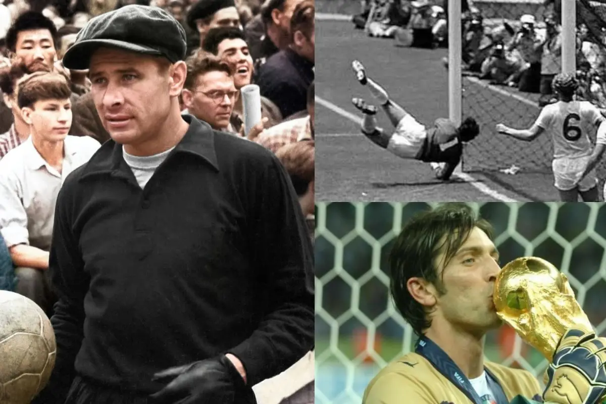Lev Yashin de la Unión Soviética es considerado el mejor portero de todos los tiempos 