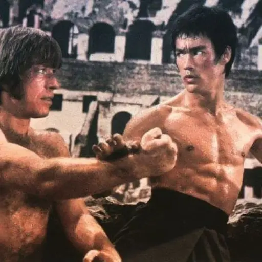 Bruce Lee Chuck Norris ,Redes sociales