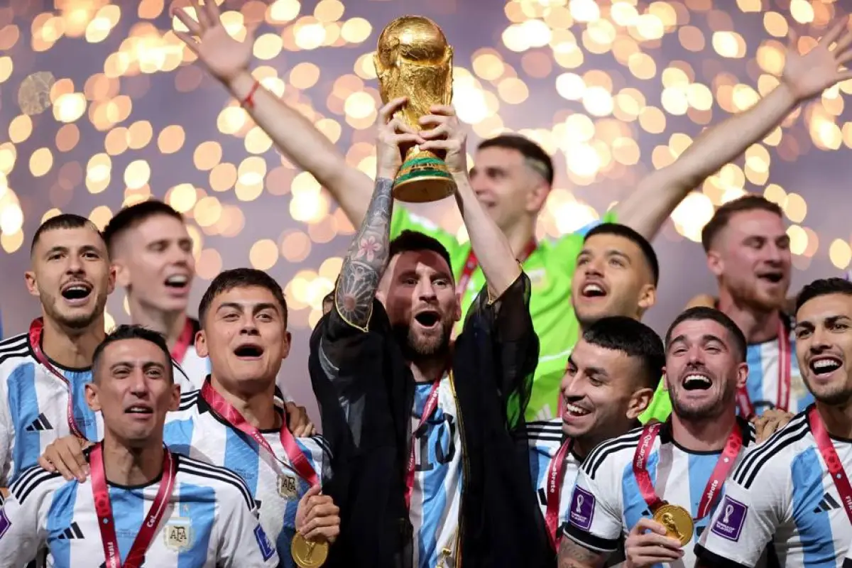 Selección de Argentina campeón del mundo en Catar 2022 