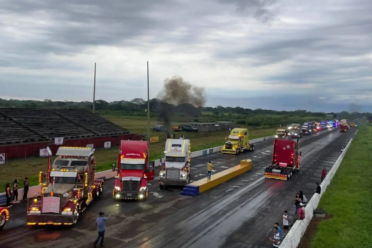 Más de 50 camiones se darán cita en la pista Guatemala Raceway, para la competencia de aceleración del próximo domingo.