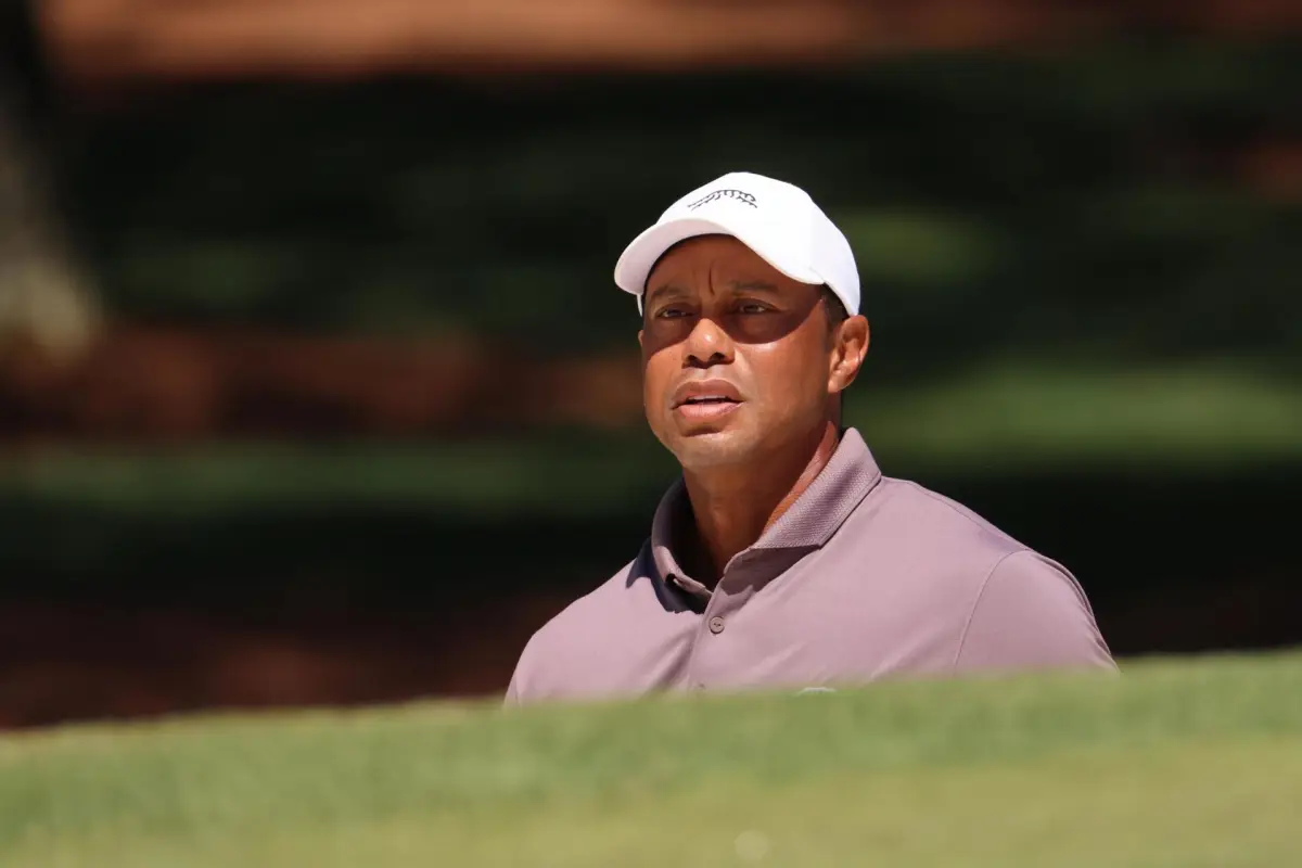 Tiger Woods durante su participación en una competencia - EFE