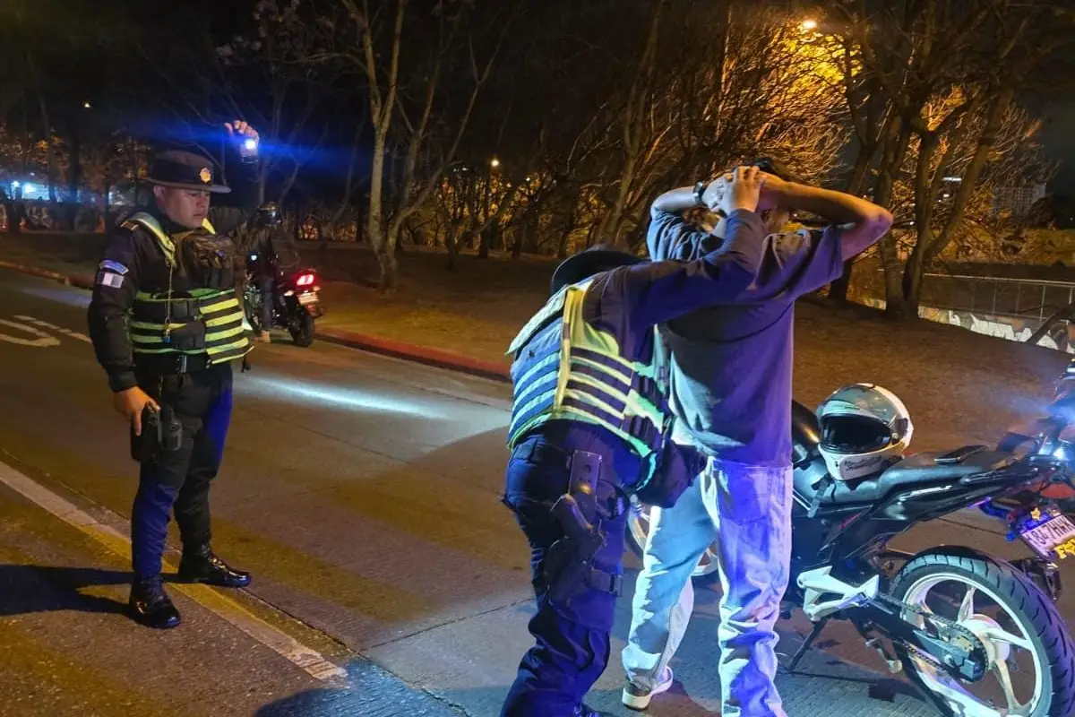 Los operativos se realizaron en diferentes sectores del país., PNC de Guatemala.