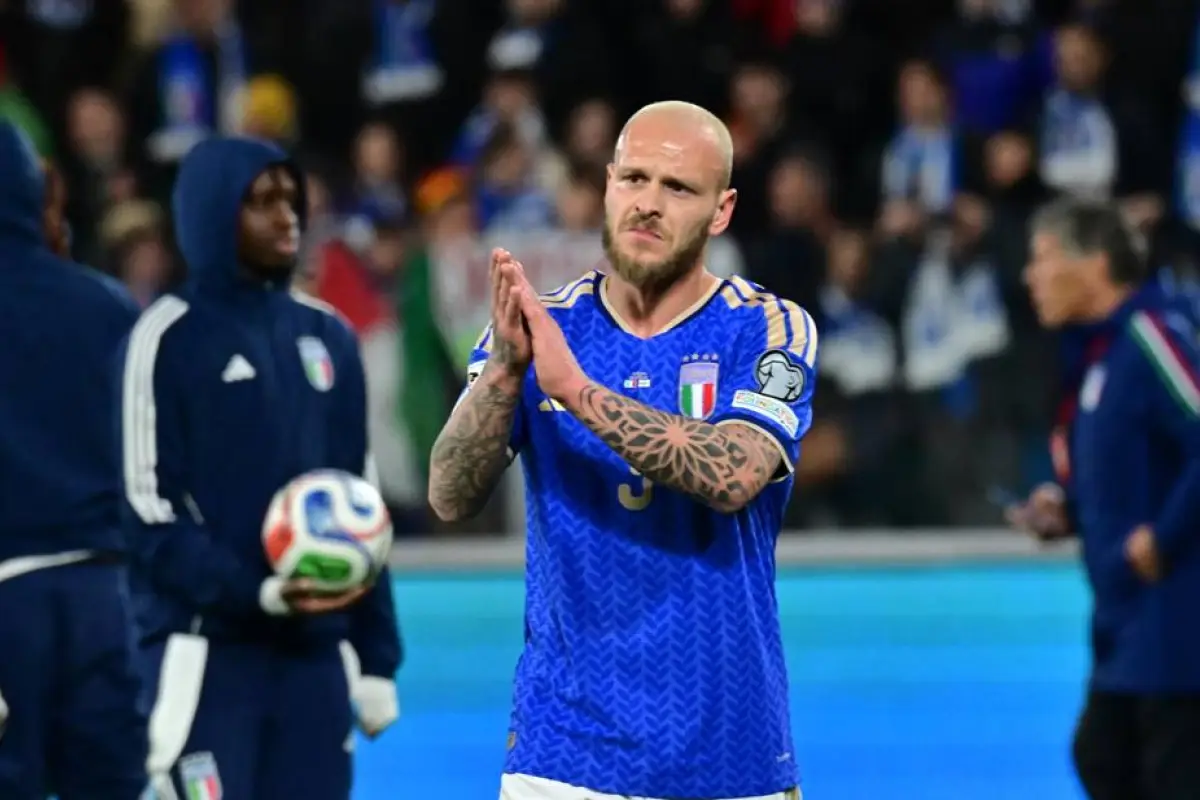 Federico Dimarco salió a aclarar el motivo de su festejo en clasificación de Bosnia 