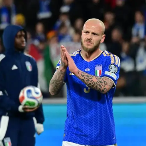 Federico Dimarco salió a aclarar el motivo de su festejo en clasificación de Bosnia 