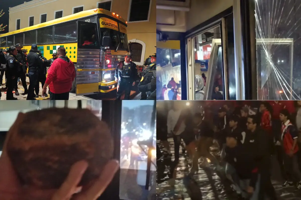 Afición de Xelajú agrede a Guastatoya en Quetzaltenango 