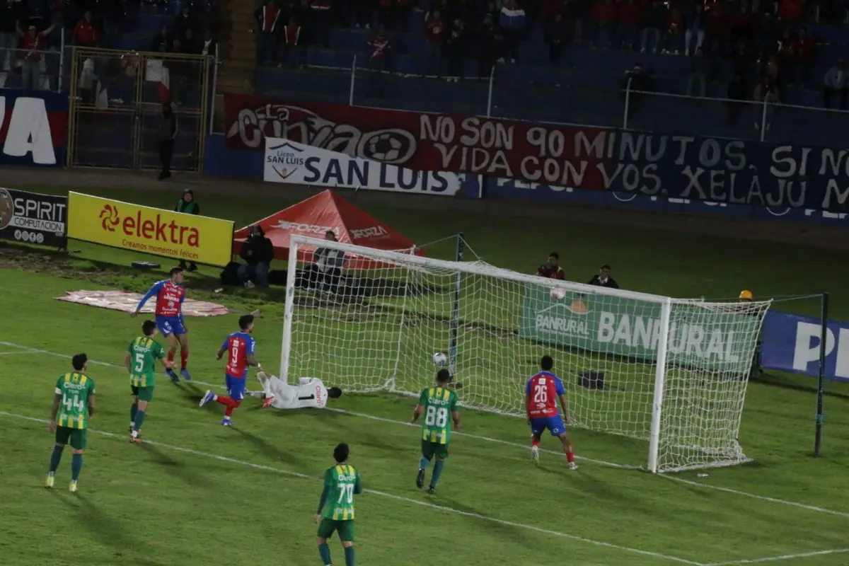 Así le empató Xelajú a Guastatoya