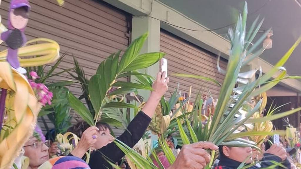 Procesión de Jesús de las Palmas invita a acercarse a Dios | Alex Meoño