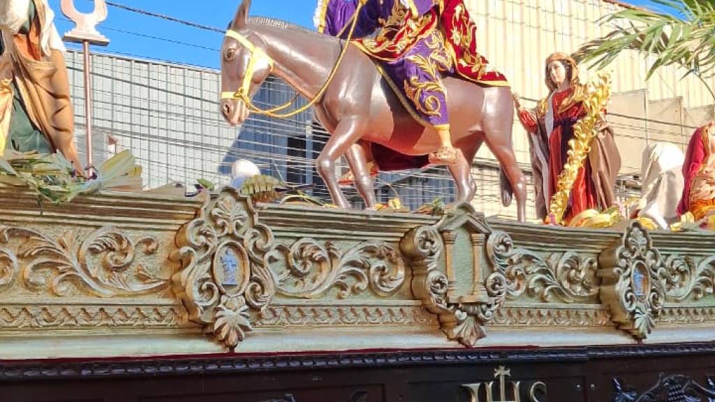 Procesión de Jesús de las Palmas invita a acercarse a Dios | Alex Meoño