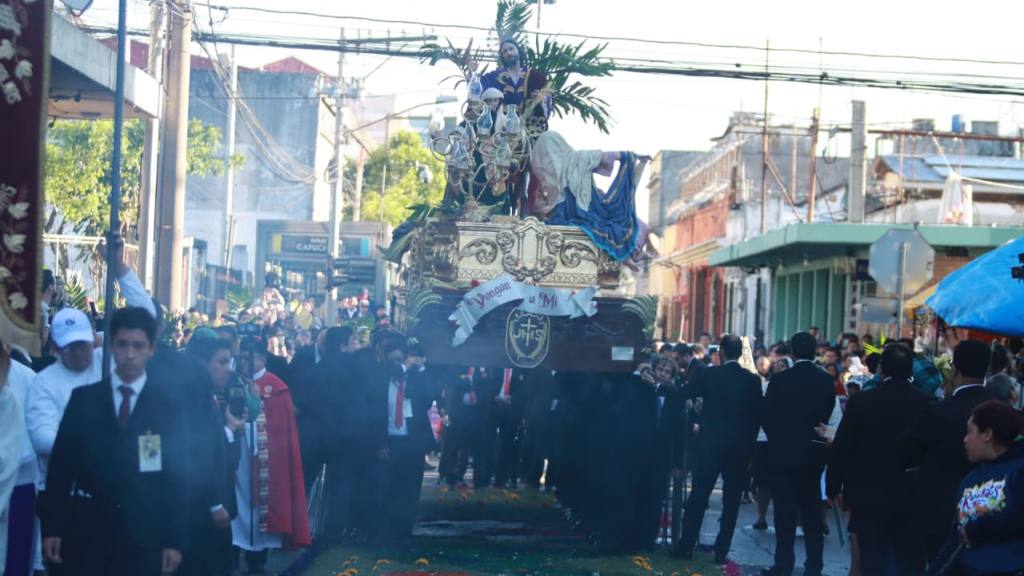 Procesión de Jesús de las Palmas invita a acercarse a Dios | Alex Meoño