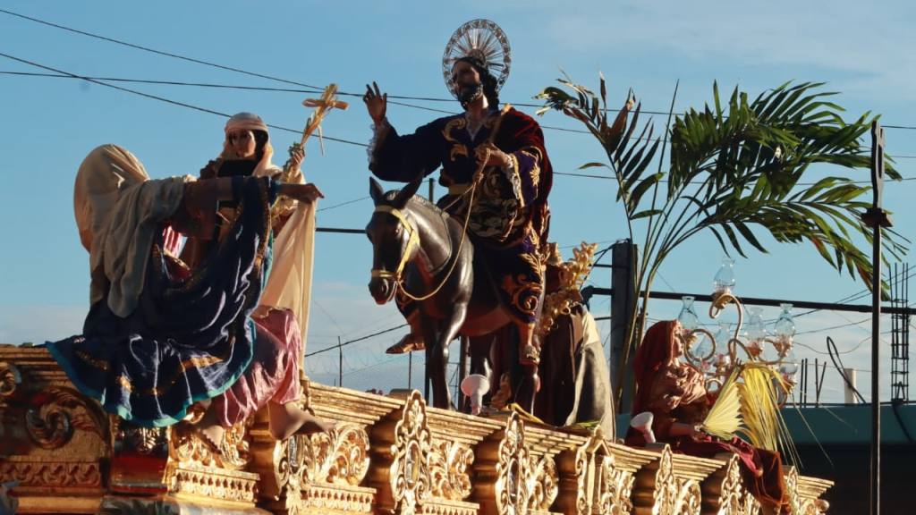 Procesión de Jesús de las Palmas invita a acercarse a Dios | Alex Meoño