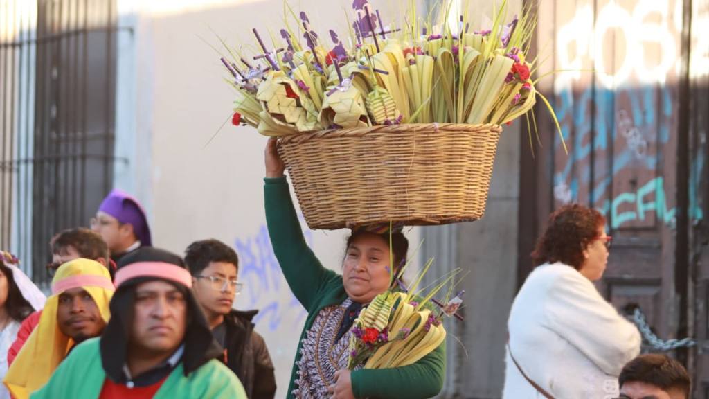 Procesión de Jesús de las Palmas invita a acercarse a Dios | Alex Meoño