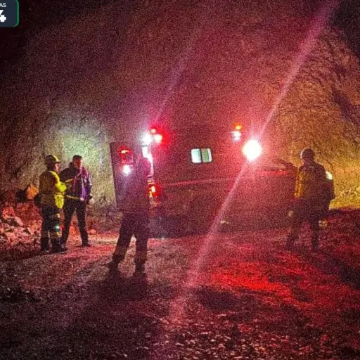 Los atletas habían desaparecido, luego de salir a realizar actividades deportivas. ,Bomberos Municipales Departamentales. 