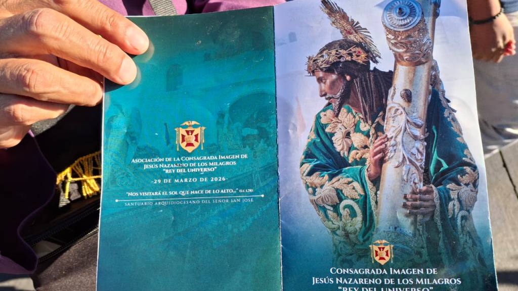 Rinden alabanza y gratitud a Jesús Nazareno de los Milagros | Alex Meoño