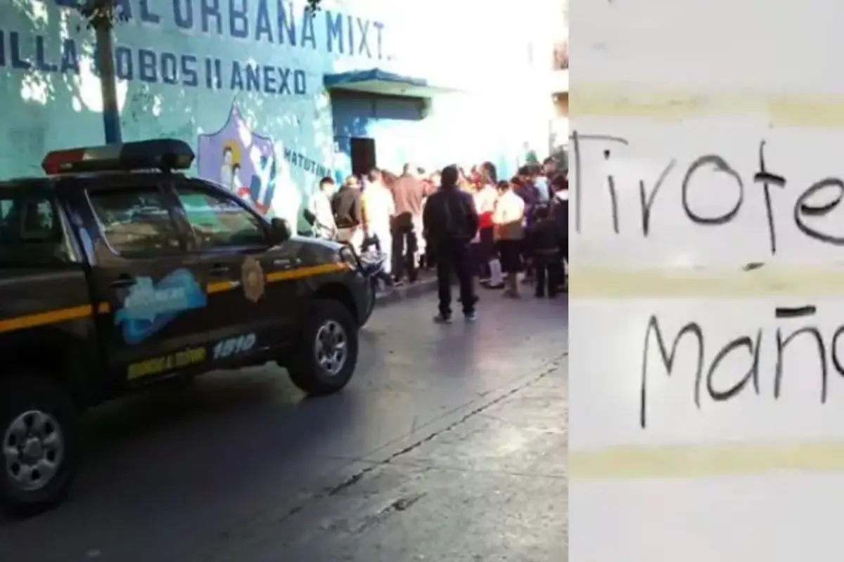 Origen de reto "Tiroteo mañana", 