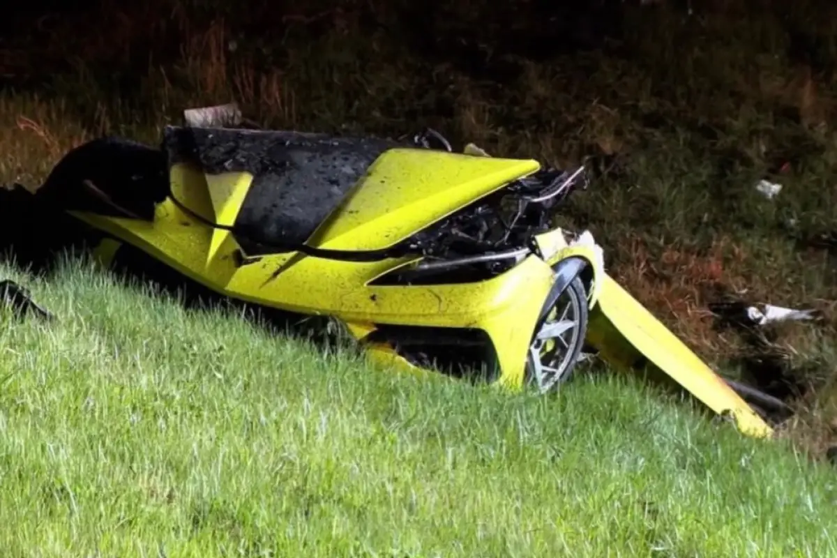 Impactante accidente auto deportivo., Redes sociales.