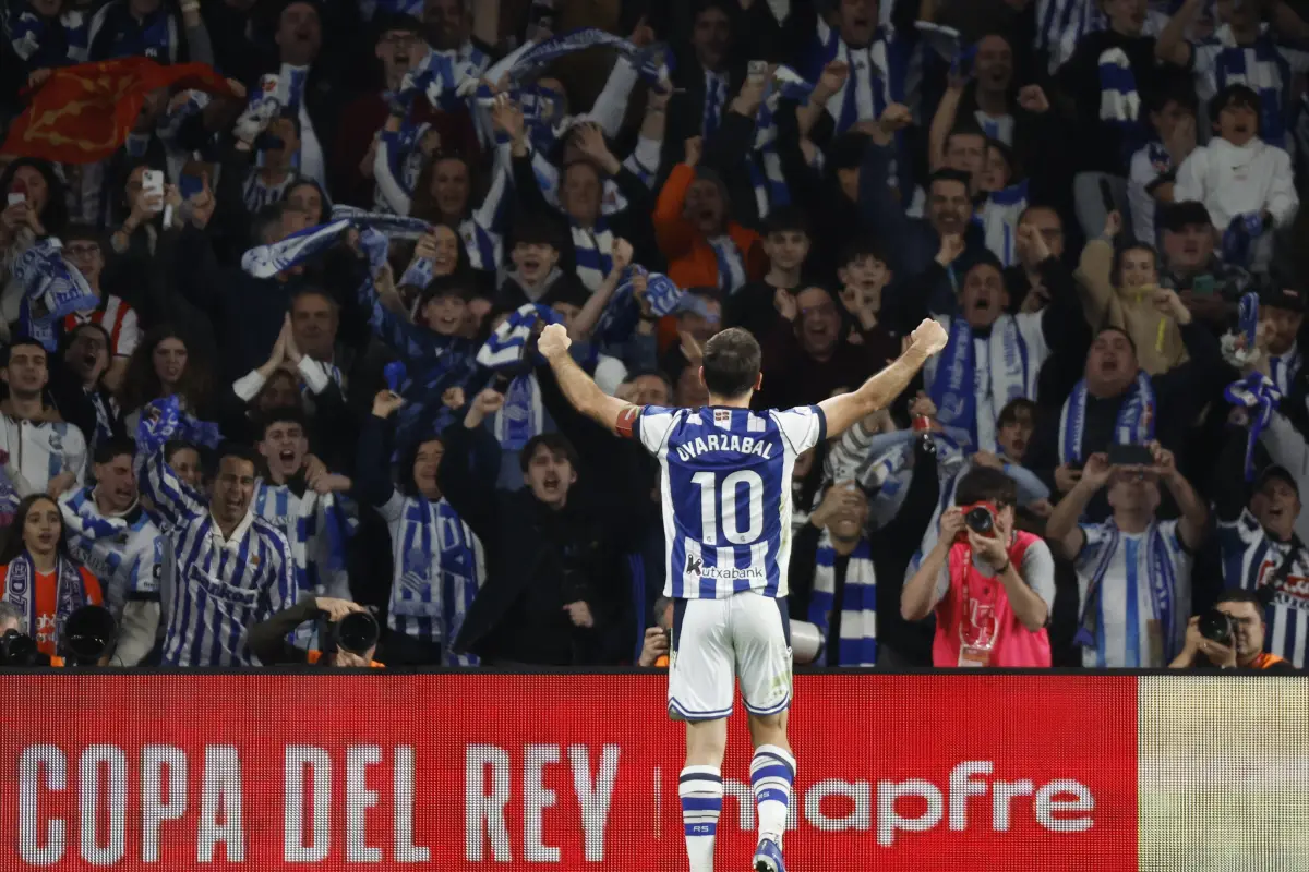 Mikel Oyarzabal, jugador de la Real Sociedad