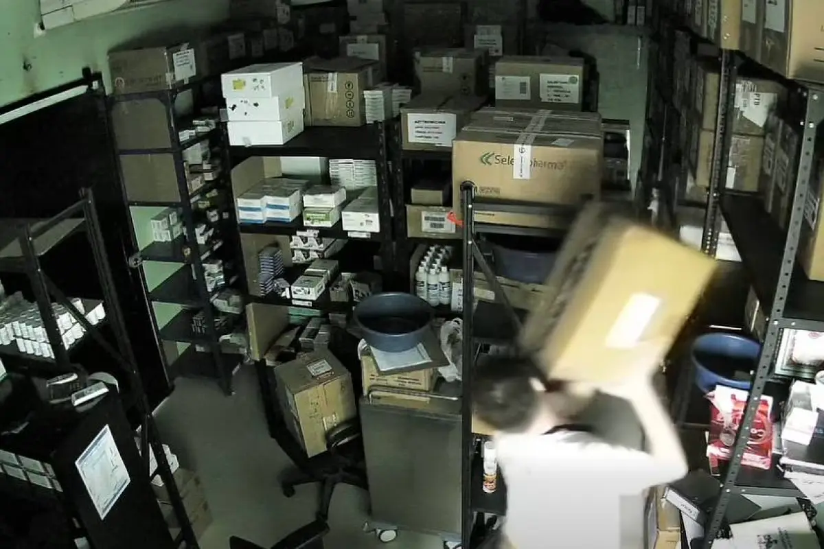 El Ministerio de Salud difundió un video donde se observa la sustracción de insumos en el Hospital Infantil "Elisa Martinez", de Puerto Barrios., MSPAS