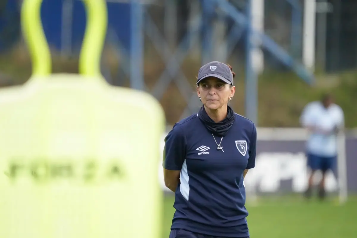 Karla Maya, directora técnica de la Selección de Guatemala mayor femenina 