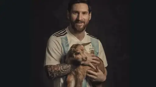 ¿Por qué Lionel Messi aparece junto a una cabra? La sorpresa para sus fans 