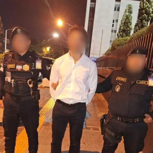 El hondureño fue detenido en el Aeropuerto Internacional La Aurora. ,PNC