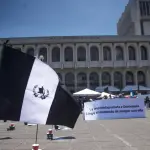 Banderas negras y consignas: Pueblos indígenas exigen candidatos honorables para el MPt