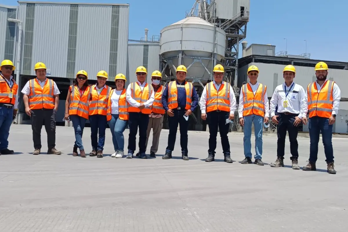 Planta de concreto Ultracem en Puerto Quetzal, Cortesía