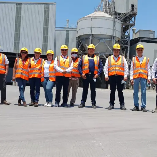 Planta de concreto Ultracem en Puerto Quetzal ,Cortesía