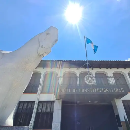Sede de la Corte de Constitucionalidad en Ciudad de Guatemala. ,Omar Solís/Emisoras Unidas