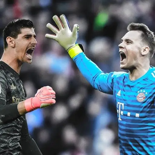 Imagen de Thibaut Courtois y Manuel Neuer - RR.SS.