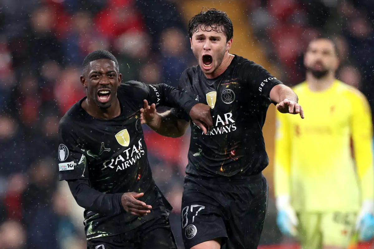 El PSG celebra su pase a semifinales de Champions League - EFE