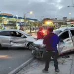 Accidente de tránsito deja tres personas heridas en la zona 12t