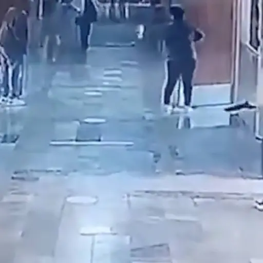 En redes se divulgaron imágenes del ataque armado. ,Captura de pantalla