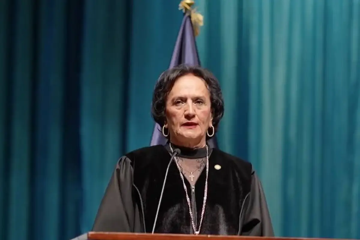 Annabella Morfín, presidenta de la Corte de Constitucionalidad., CC