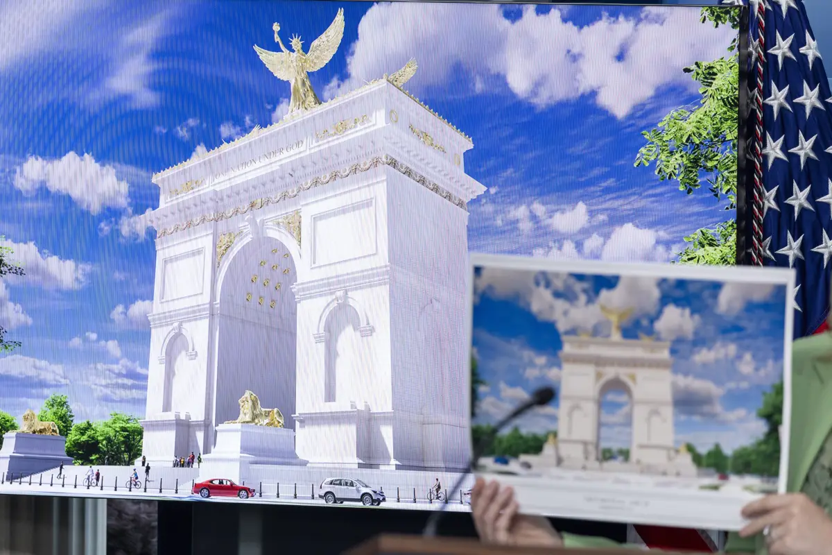 El arco se erigirá en una rotonda conocida como Memorial Circle., Foto EFE