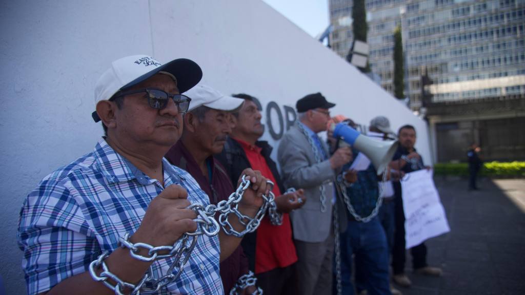 Caminata en la capital deex presos políticos  | Omar Solís/EU