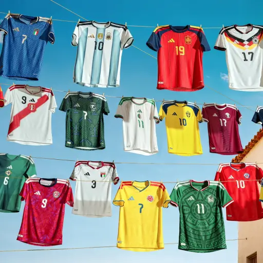 Las camisetas que Adidas presentó para el 2026 de sus distintas selecciones - Adidas Football