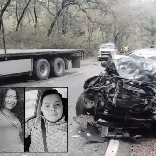 Los profesionales de la salud viajaban por el kilómetro 114 de la ruta a Las Verapaces cuando ocurrió la tragedia. ,Provial y redes sociales.