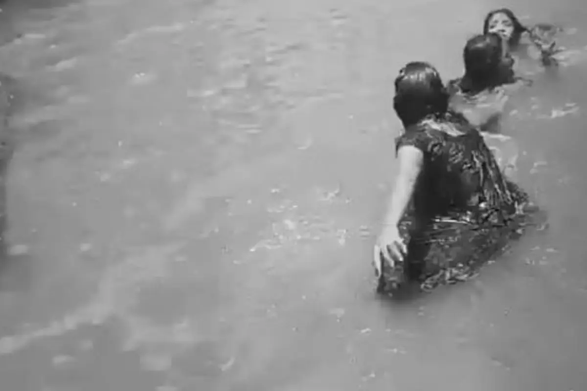 Los cuerpos de las menores ahogadas ya fueron recuperados., Captura de pantalla video de Facebook.