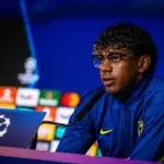 Lamine Yamal confía en la remontada ante el Atlético de Madridt