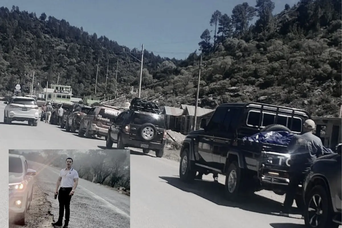 Medios locales dan cobertura del traslado de Jesler Palacios hacia Santa Cruz Barillas, Huehuetenango., Redes sociales.