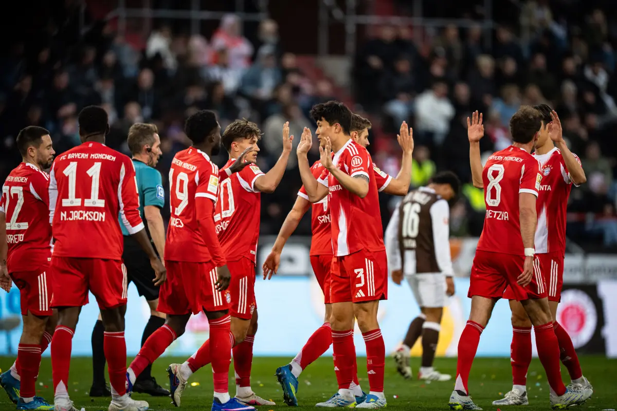 Celebración del Bayern Múnich ante el St. Pauli - FC Bayern Múnich