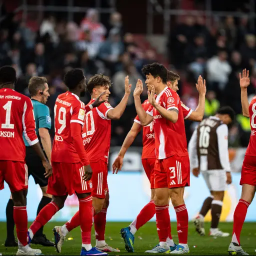 Celebración del Bayern Múnich ante el St. Pauli - FC Bayern Múnich