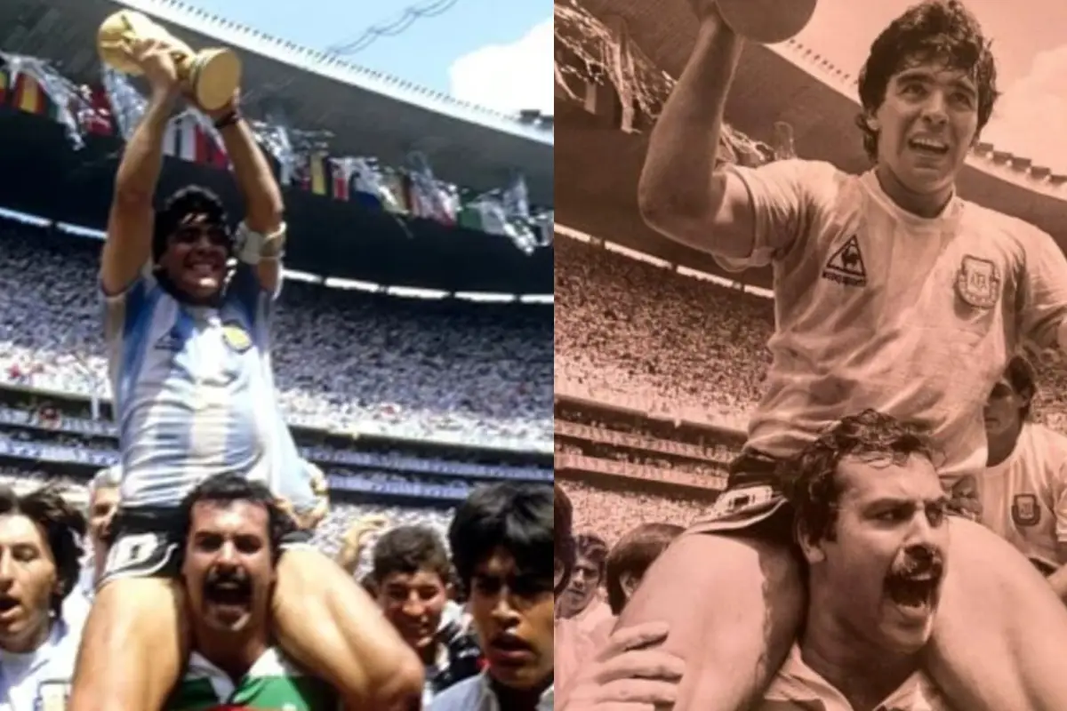 Roberto Cejas y la foto que inmortalizó el Mundial 1986 