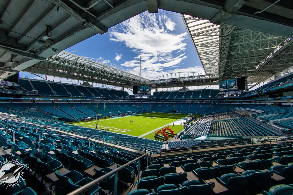 Hard Rock Stadium, casa de los Miami Dolphins de la NFL - Hard Rock Stadium