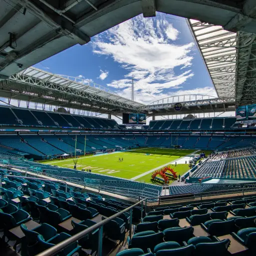 Hard Rock Stadium, casa de los Miami Dolphins de la NFL - Hard Rock Stadium
