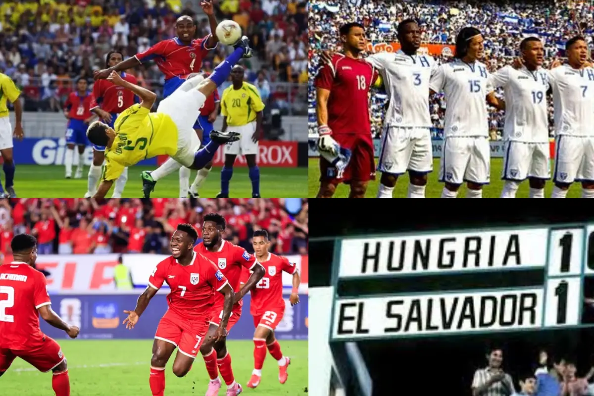 Selecciones centroamericanas en Mundiales de la FIFA